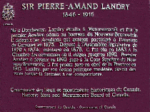 Sir Pierre-Amand Landry